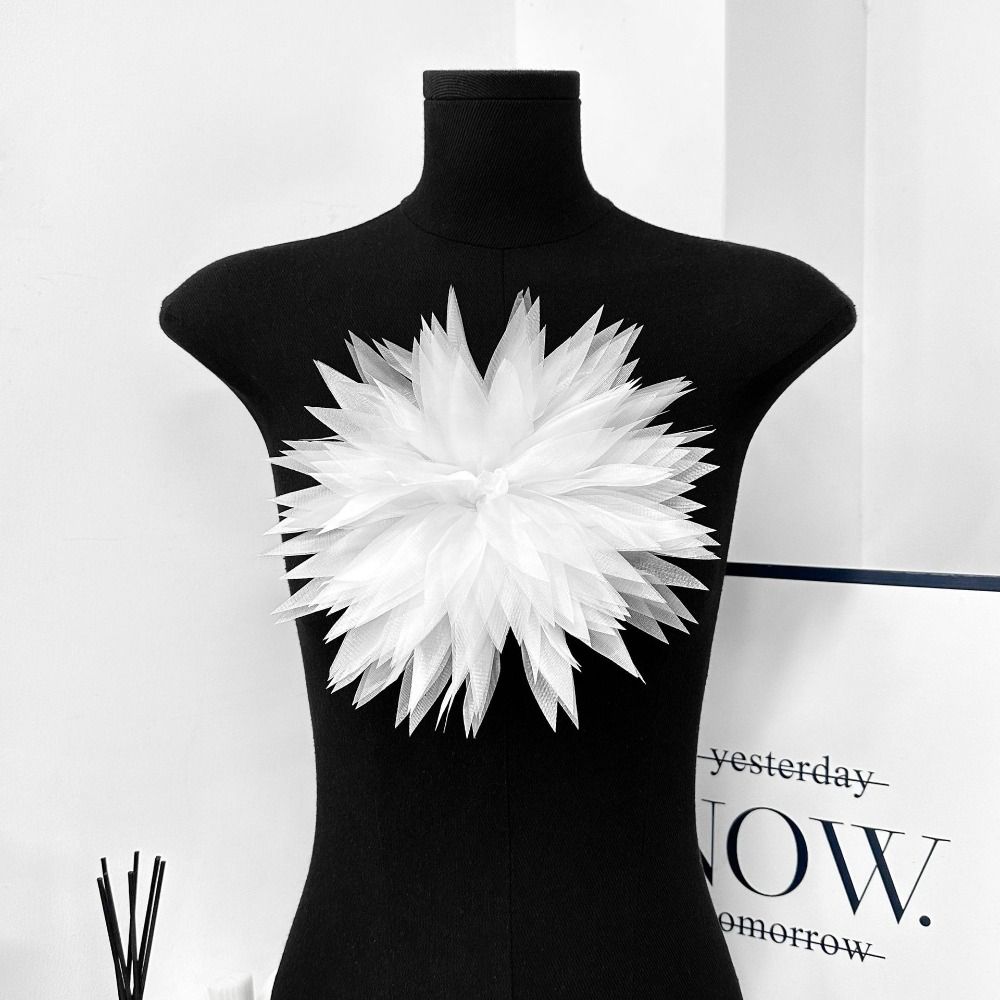 Multi-layer Chrysanthemum Flower Accessories 3D Clothing Accessories  Chest Decoration