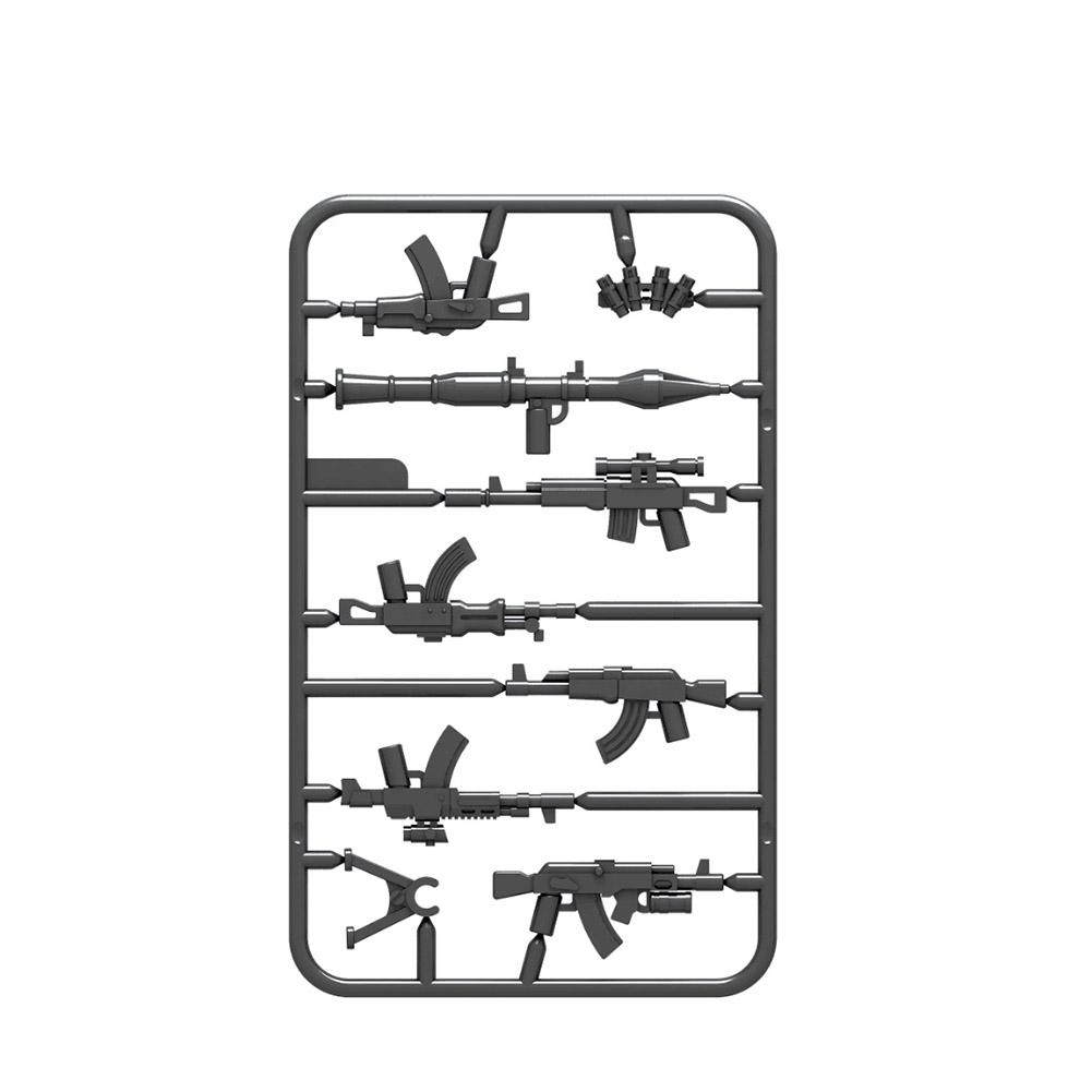 Splicing Building Blocks Parts Compatible With Doll Army Military Assembly Building Block Toy