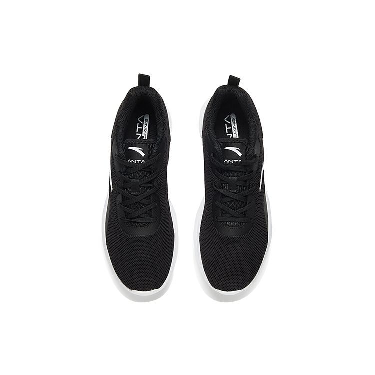 Anta Breathable Low-Top Training Shoes Men Sneakers Black White 112027711-4