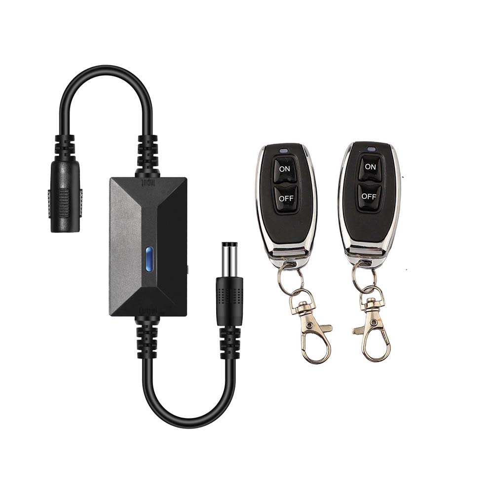 230*26*16mm DC Power Switch 433MHz Receiver 3.6V To 24V Input 50m Transmission Distance Compact Design For Fans