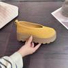 [Youshilai] Ou Ruofeng Increases 6cm In Spring 2025 New Casual Fashion Platform Temperament Boken Women's Shoes