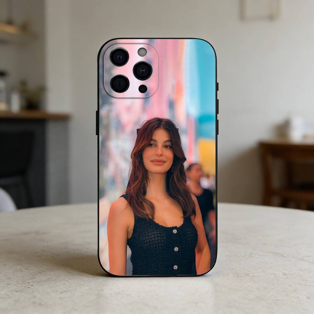C-Camila M-Morrone  Phone Case For iPhone 17,16,15,14,13,12,11 Plus,Pro Max,SE4Soft Silicone Black Cover