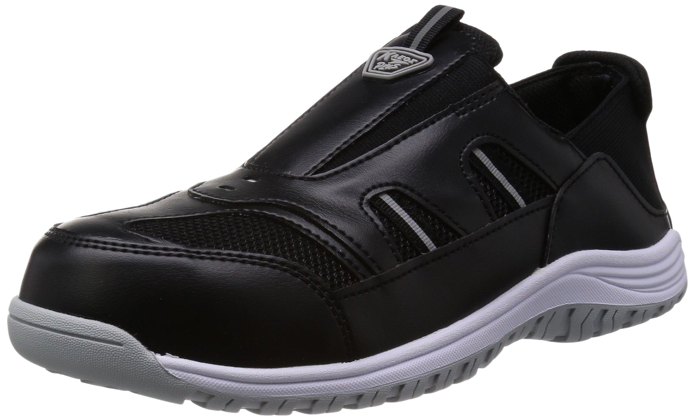 

Work Resin Reflective Original Creos Plus Unisex cm [Margo] Обувь, Носок, Материал, Stepper-kun 810, Взрослые, Черный, 28.0