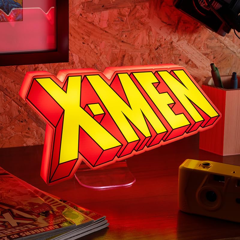 Paladone X-Men Logo Light - Officially Licensed X-Men Merchandise & Room Decor, 12945