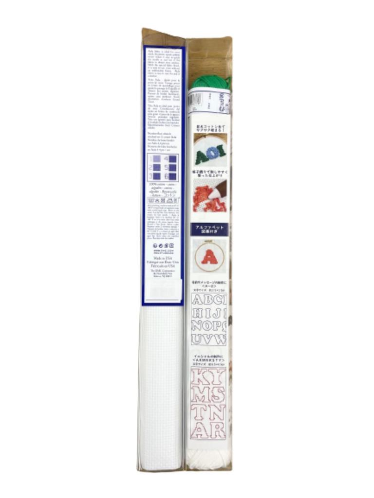 DMC Cotton Yarn Fabric Standard Set Punch Needle Pen Standard Set A with Alphabet Pattern PN1136A &