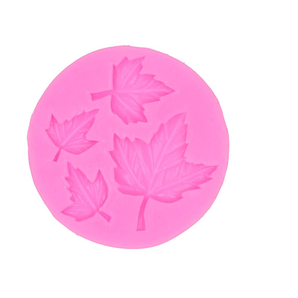 Silicone Mold Pumpkin Maple Leaf Shaped Chocolate Biscuits Cake Silicone Mold Epoxy Mold