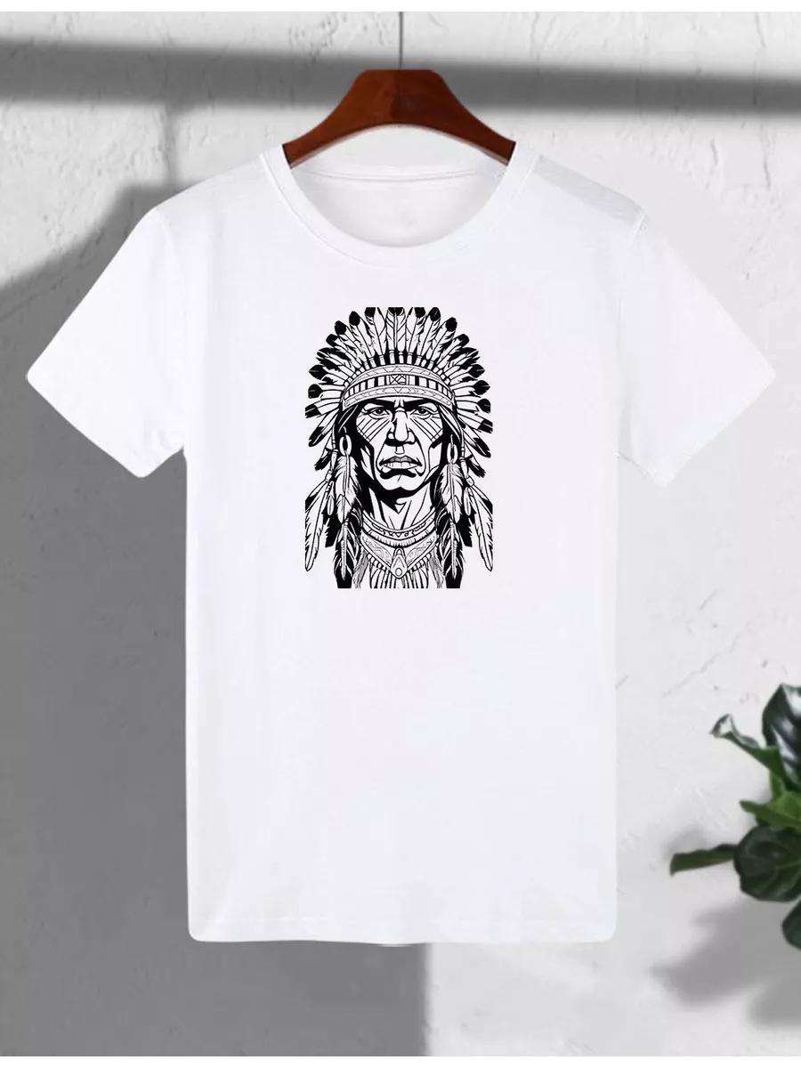 

T-shirt with Indian print 2XL