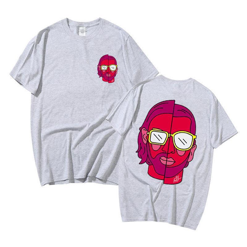 Cheap Monde Chico Graphic Print Tshirt Streetwear Album French Rap T shirts Summer T Shirt Short Sleeve Men Fashion Tees Joom