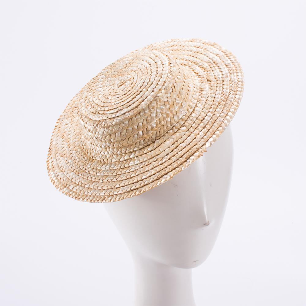 

Lawliet 2pcs Mini Top Maize Straw Hats Craft Making Fascinator Millinery Supplies Summer Sun Mini Custom Hats A224 природний