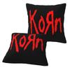 Music Rock Korn Band 2 Pcs Square Pillowcase Pillow Cover Cushion Decor Comfort Throw Pillow For Home Sofa
