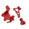 RC Servo Bracket Arm Set Professional Replacement Steering Gear Bracket Arm Set for LOSI Promoto MX 1 4 Electric