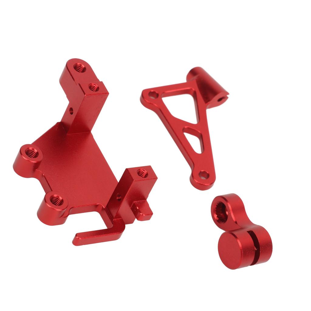RC Servo Bracket Arm Set Professional Replacement Steering Gear Bracket Arm Set for LOSI Promoto MX 1 4 Electric