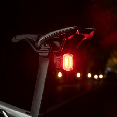 Smart Bike Tail Light USB-C Auto Brake Sensor Waterproof IPX6 LED Cycling Safety Warning Rear Light for Bicycle