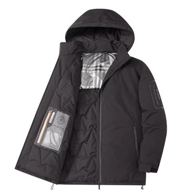 Graphene Heizung 6XL Winterjacke Männer Outdoor Verdickte Plus Größe Warme Baumwolle Kleidung