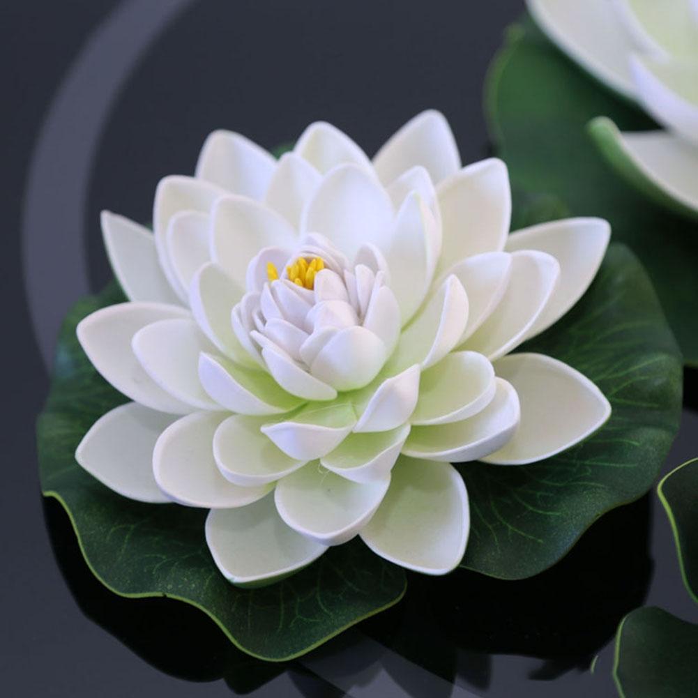 5pcs Artificial Lotus Fish Tank Garden Decoration Pond