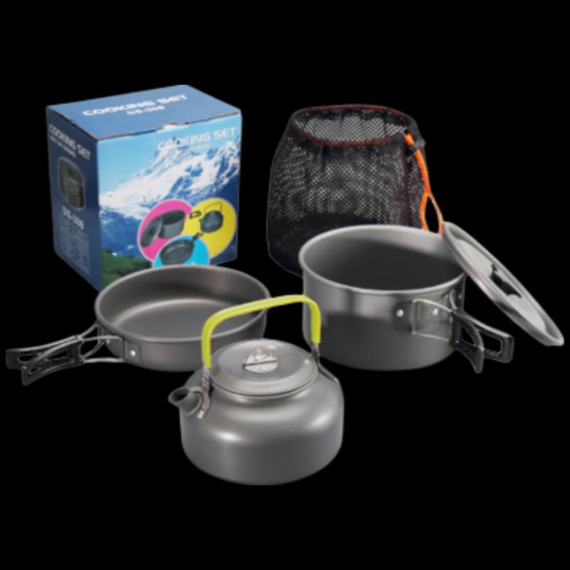 FTLY Outdoor 3-Piece Cookware Set