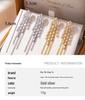 Exquisite Personalized Tassel Waterfall Earrings - Light Luxury Stud Jewelry