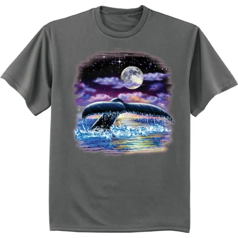 Orca Whale Tail T Shirt Unisexs Ocean Marine Life S