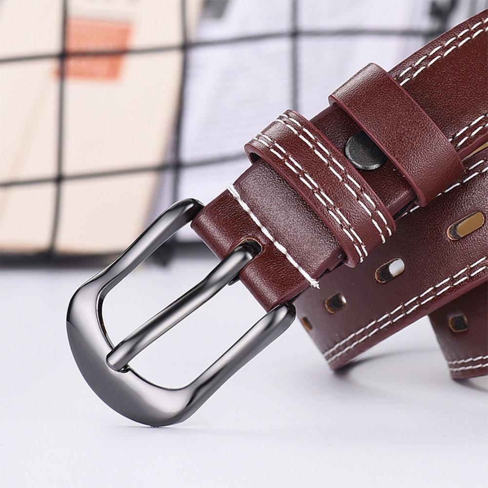 Woman Casual Hollowed-out Belt Retro Simple Lady Needle Buckle Belt