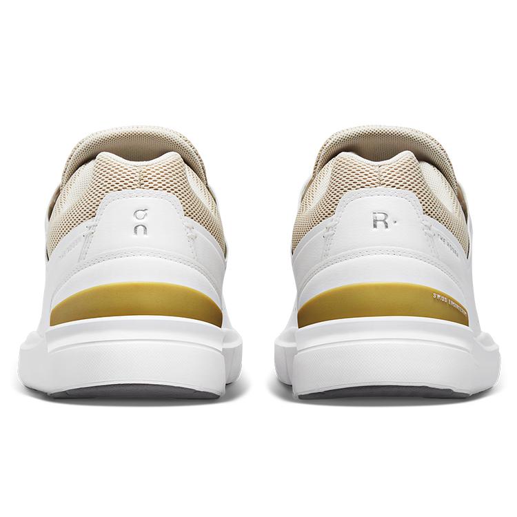 On THE ROGER Artificial Leather Slip Resistant Abrasion Resistant Low top Casual Shoes Men's White Gray 48.98343