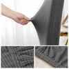 Long Grid Jacquard Chair Cover Universal Household Seat Cover Anti-Slip Elastic Dining Chair Covers For Dining Room Living Room