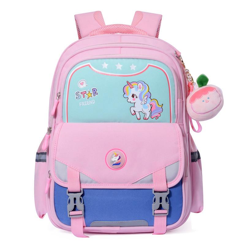 Cute And Modern Design Kids Backpack Comfortable And Breathable Oxford Fabric