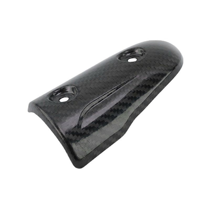 Authentic Motorcycle Exhaust Pipe Cover Carbon Pattern Anti-Scald Cap Heat Shield Rustproof Shell Heat Shield Cover For BMW G310