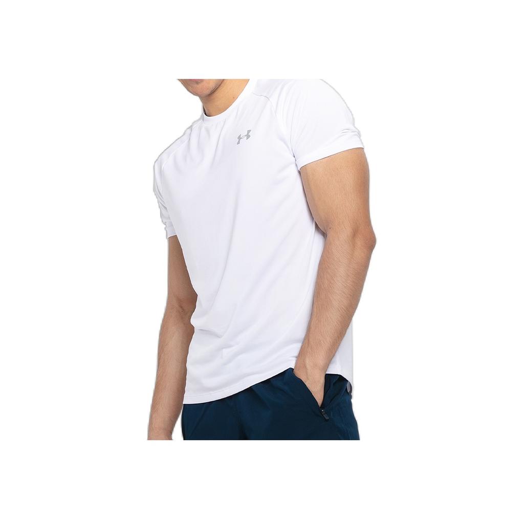 Under Armour Tech 2.0 Short Sleeve Training T-Shirt Men Tops White 1326413-100
