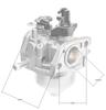 Gaźnik Loncin Lc1P70Fa Część Oryginalna 170020822-0002