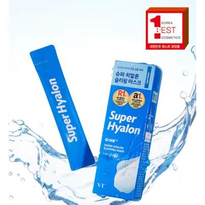 VT Super Hyalon Sleeping Mask (4 Ml × 6 Pcs, 3 Boxes)