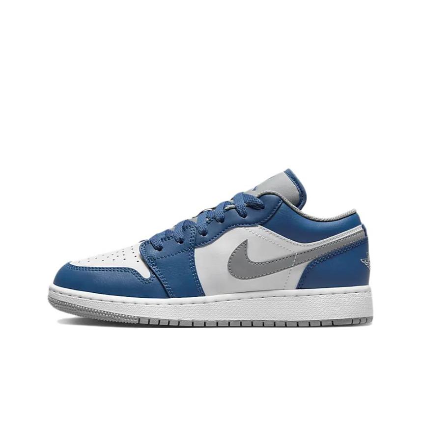 

Новые кроссовки Jordan Air Jordan 1 Low GS для баскетбола, противоскользящие, амортизирующие, износостойкие, низкие, 553560-412 35.5