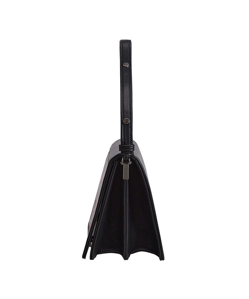 Ulkin Frame Shoulder Bag_Mere_Black