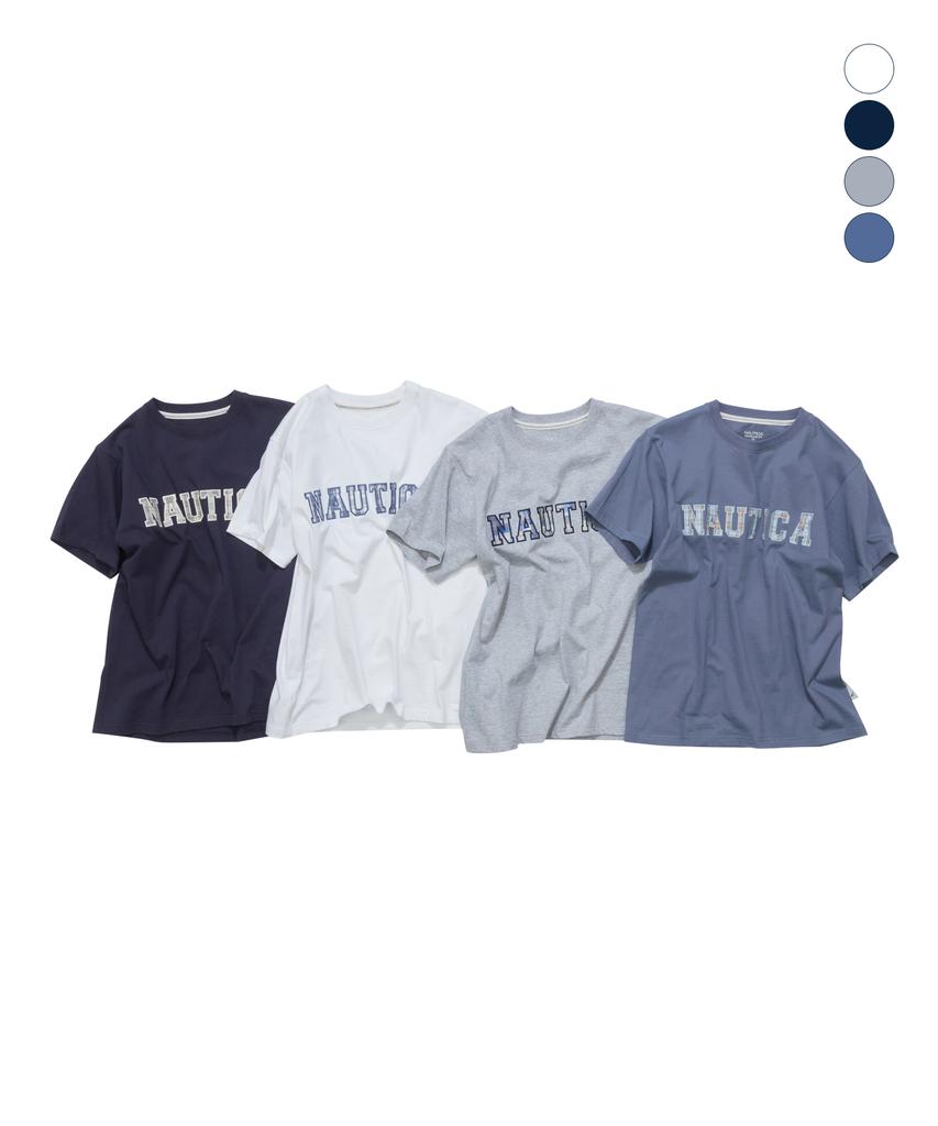 NAUTICA Patch Lettering T-Shirt (4 Colors) Nts5536