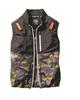 BURTLE Air Craft Vest (Unisex) for Spring/Summer, Yellow Camo, AC2014, Size 7, XXL