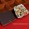 Chinese Ethnic Figures Wooden Magnets - Cultural Souvenir Stickers