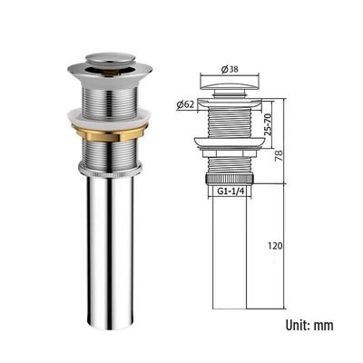 Universal Brass Basin Pop-up Drain Stopper