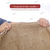 Heavy-Duty Burlap Sandbag for Flood Control & Construction, 50x74cm