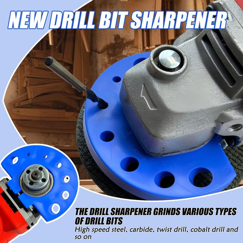 1pc Drill Bit Grinding Tool Angle Grinder Bit Grinding Attachment Precision Sharpening Guide Tool Power Tool Parts