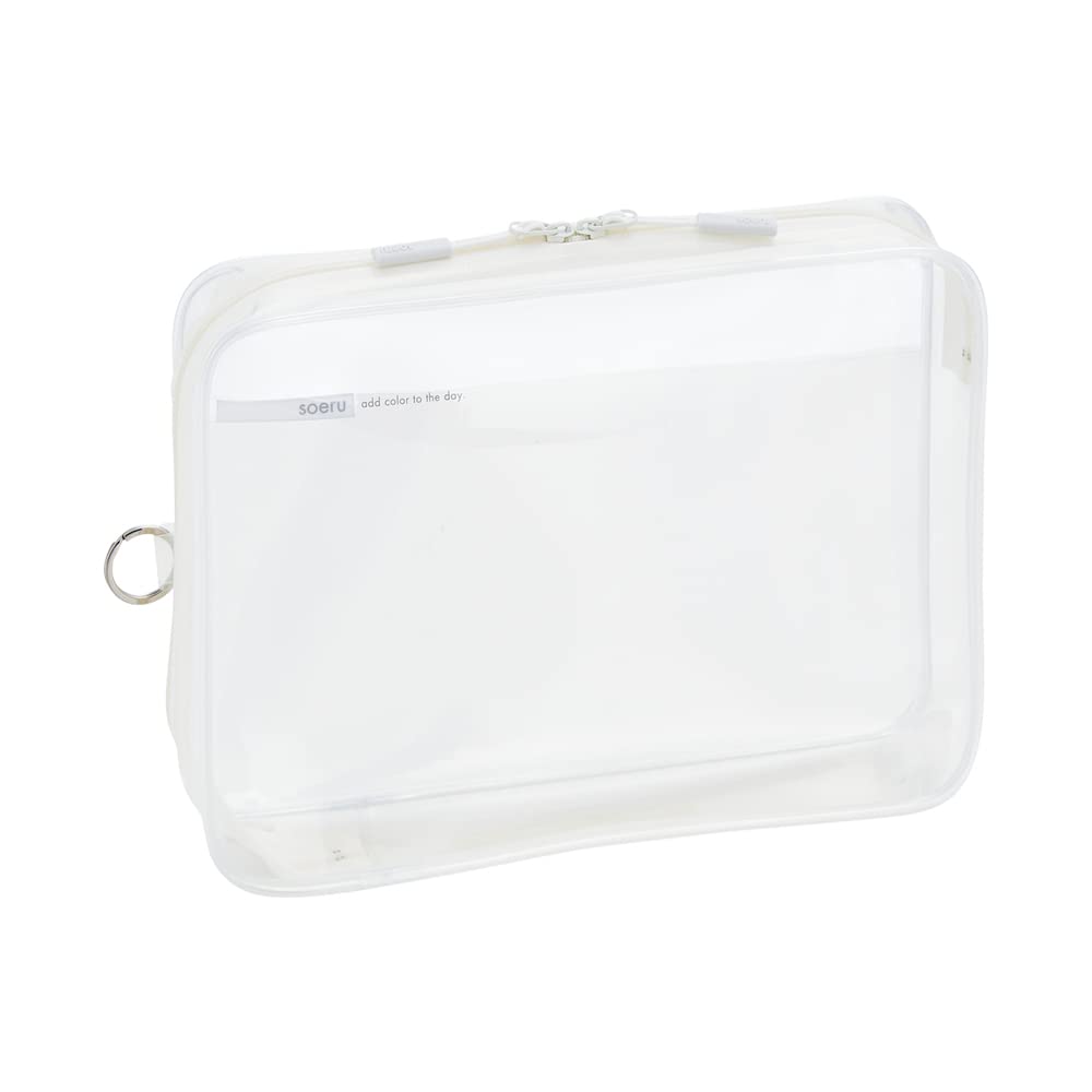 LIHIT LAB Clear Box Case A5 Frosted Clear SOERU F8200-1