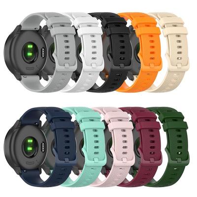 18/20/22mm Silicone Strap For Garmin Forerunner 245 255 265 745 Smart Watch Band for Xiaomi Watch Color Amazfit GTS GTR 4/3/2