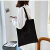 New Women Shoulder Bags Canvas Female Reusable Shopping Bags Large Capacity Handbags Casual Foldable Bag for Ladies