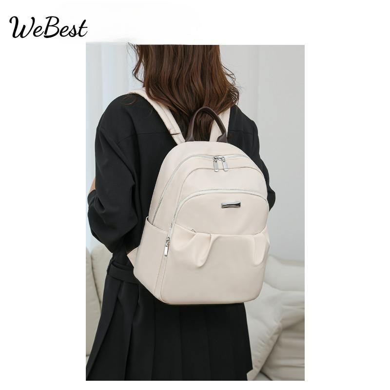

Women s Casual Nylon Cloth Versatile Travel Backpack