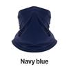Multifunctional Solid Color Face Neck Gaiter Cooling Scarf Headwear Breathable Face Cover Bandana Sun Protection For Cycling Running