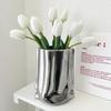 Light Luxury Tabletop Flower Vase Minimalist Hydroponic Flower Pot  Entrance Ornament