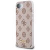 Etui Guess Peony Script Logo Magsafe Do  Iphone 16E Brązowy