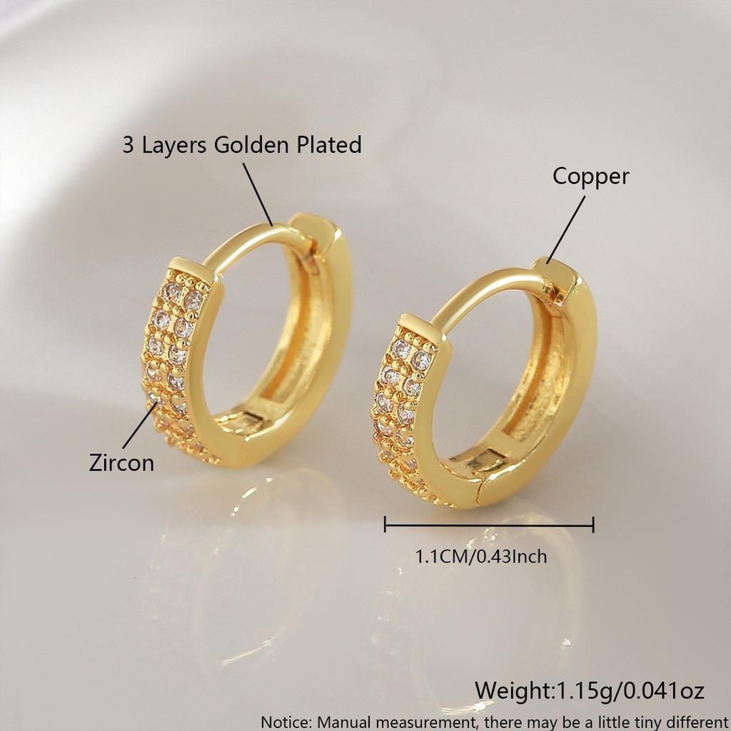 Smooth Surface Stud Design, Versatile Ear Pins with A Simple and Elegant Style, Fashionable and Creative Ear Jewelry