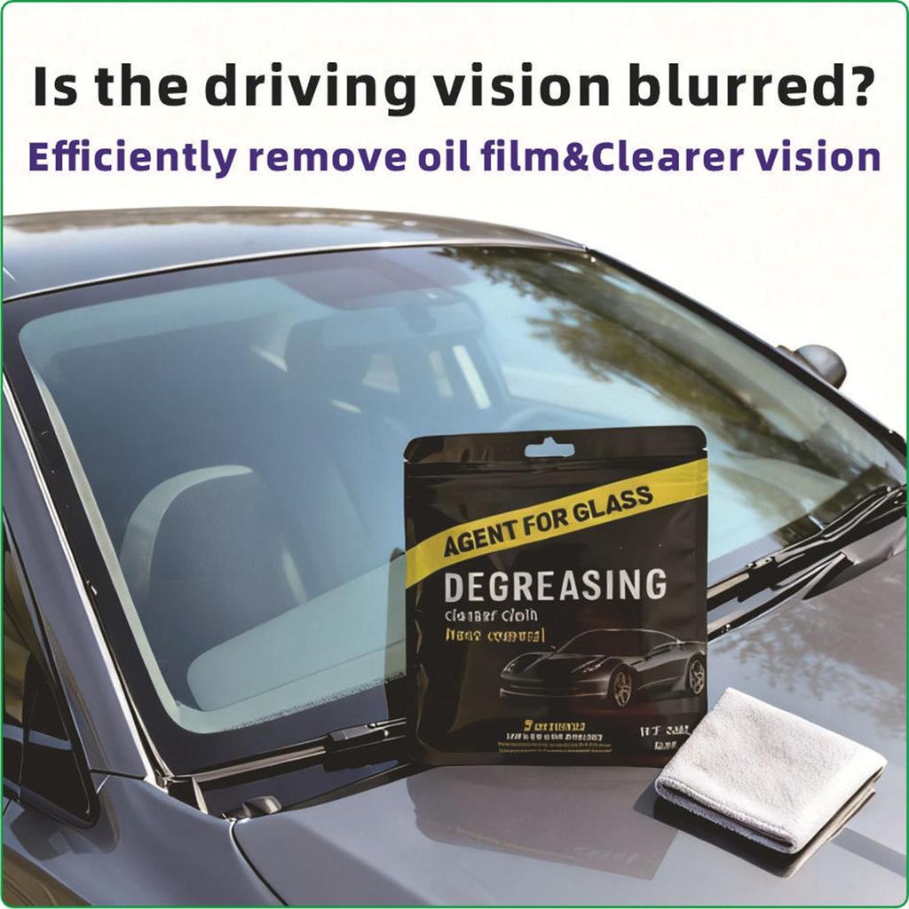 Środek do usuwania filmu olejowego z szyb samochodowych Ściereczka do czyszczenia i polerowania samochodów Środek do usuwania filmu olejowego z szyb do samochodów do ciężarówek motocykli i ptasich odchodów
