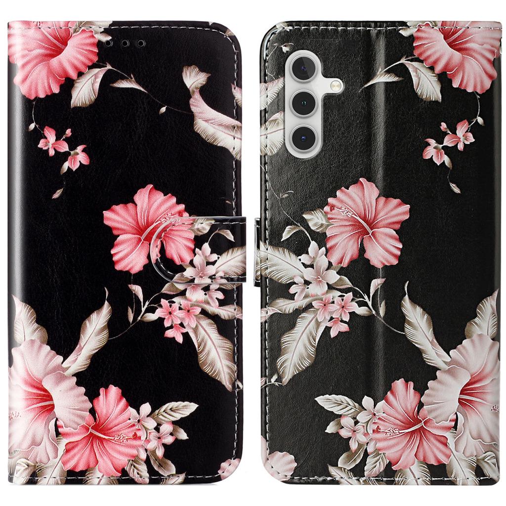For Samsung Galaxy A16 5G/A16 4G Case Pattern PU Leather Flip Phone Cover