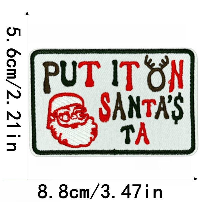 Liteon English Letter Embroidery Cloth Label for Hats, Bags, and Clothing Decoration