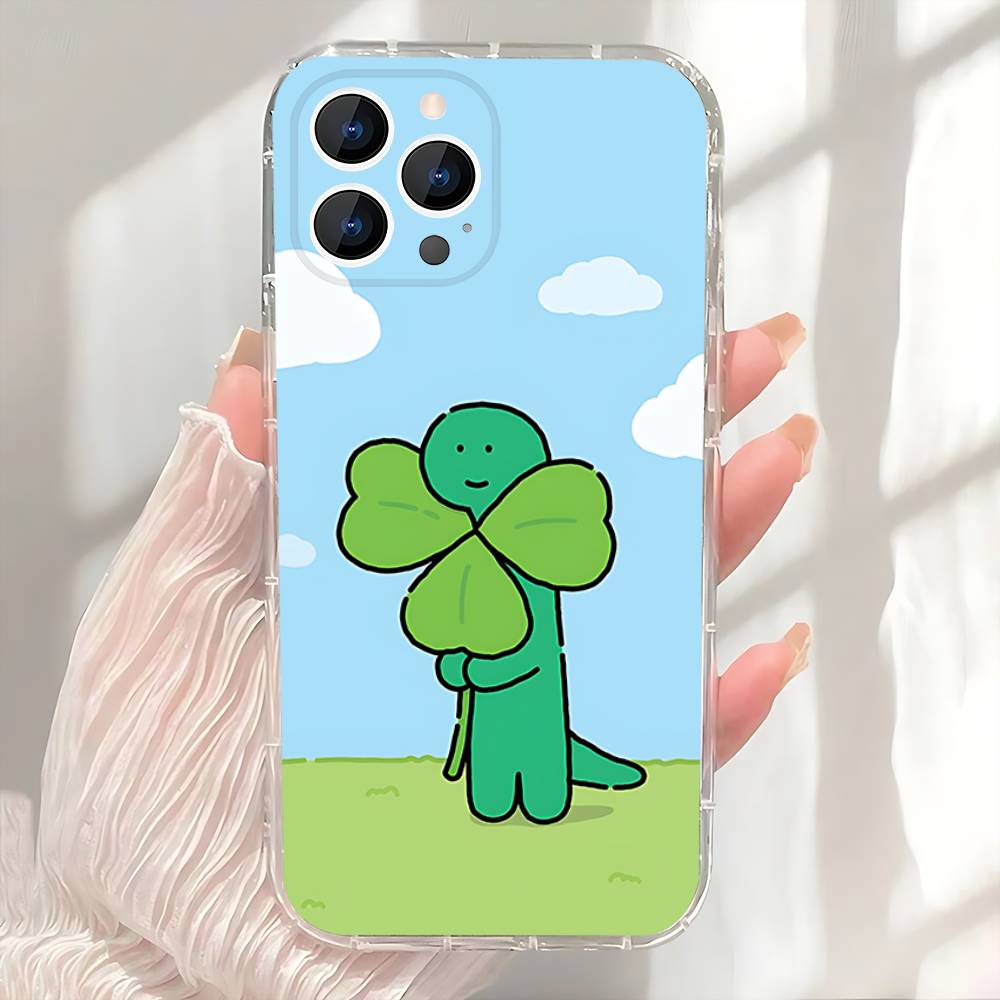 

Cartoon JOGUMAN funny Phone Case For iPhone 17,16,15,14,13,12,11 Pro,Max,Plus,X,XS,XR,SE4,E Mini Transparent Soft Cover iPhone13PRO